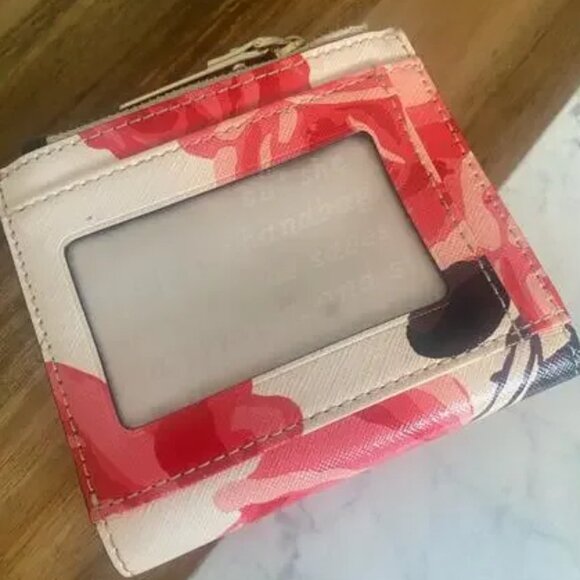 Kate Spade Cameron Street Roses Clarise Crossbody Clutch with Matching Wallet - Picture 11 of 15